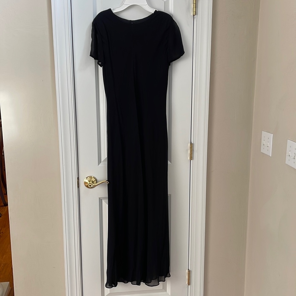 Long black dress